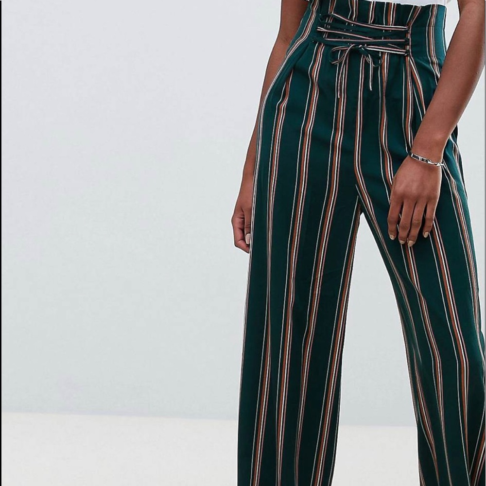 Tall. Wide leg pants